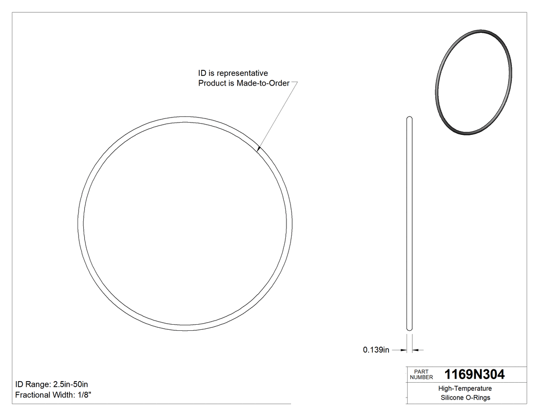 Technical drawing - 1169N304